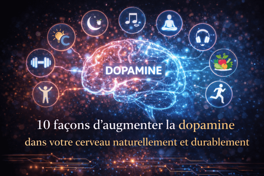 10 façons d'augmenter la dopamine dans votre cerveau