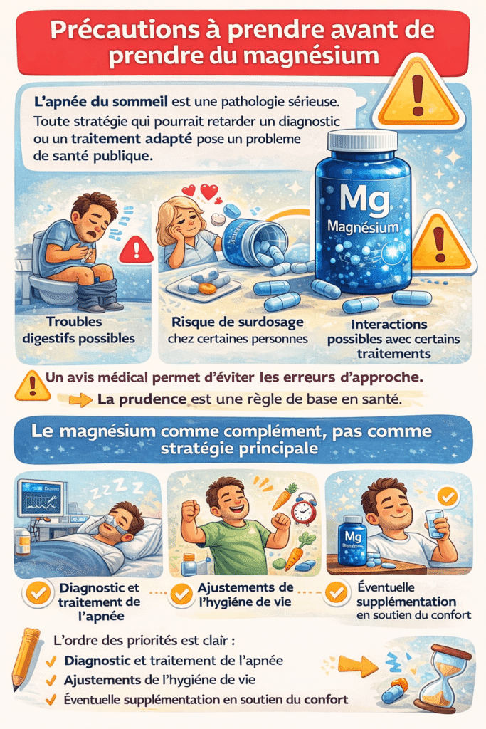 pourquoi un avis médical est essentiel avant de prendre du magnésium
